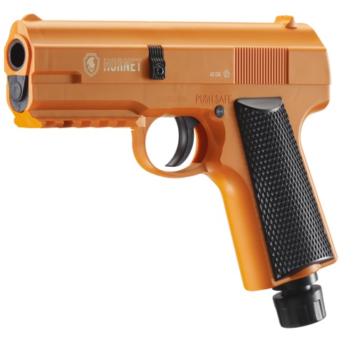 Lancer Defense Hornet .43 Cal CO2 Powered Less Lethal Defense Pistol *Full Set* (Color: Orange / Black)