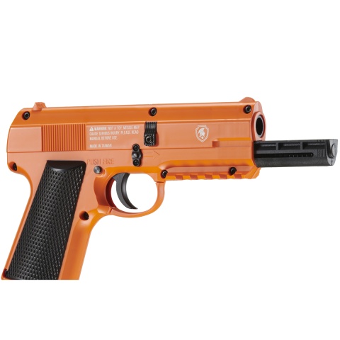 Lancer Defense Hornet .43 Cal CO2 Powered Less Lethal Defense Pistol *Full Set* (Color: Orange / Black)