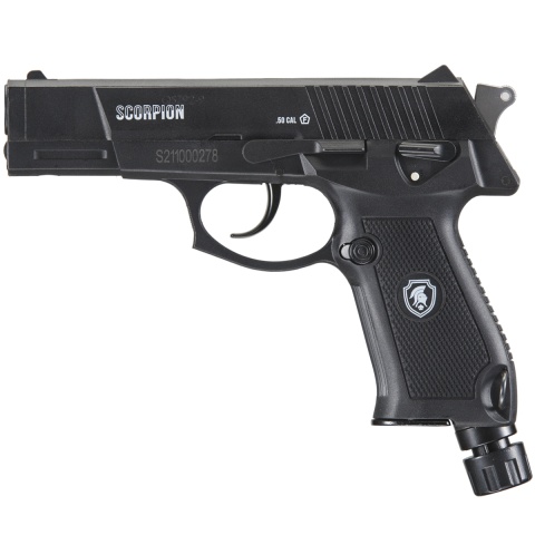 Lancer Defense Scorpion .50 Cal CO2 Powered Less Lethal Defense Pistol *Pistol Only* (Color: Black)