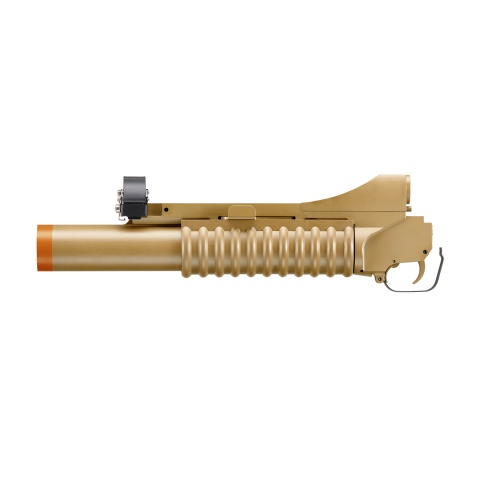 Double Bell M203 Long Type Airsoft Gas Grenade Launcher (Color: Tan)