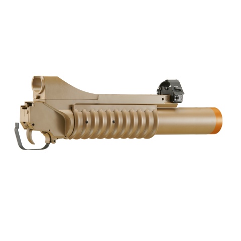 Double Bell M203 Long Type Airsoft Gas Grenade Launcher (Color: Tan)