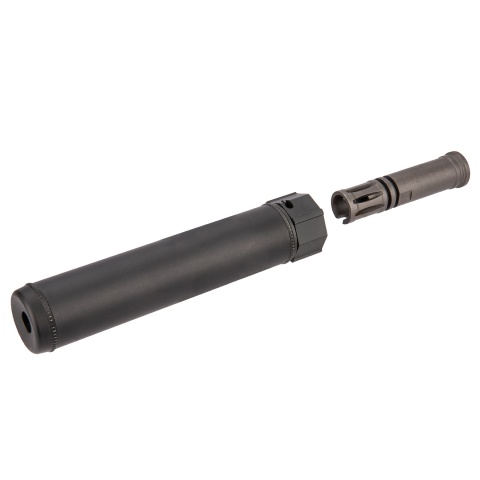 5KU SOCOM Series QD Mock Suppressor w/ Flash Hider [14mm CCW] - BLACK