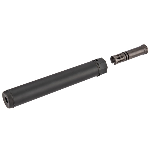 5KU SOCOM Series QD Mock Suppressor w/ Flash Hider [14mm CCW] - BLACK