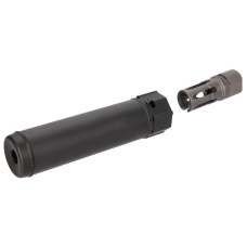 5KU SOCOM Series QD Mock Suppressor w/ Flash Hider [14mm CCW] - BLACK