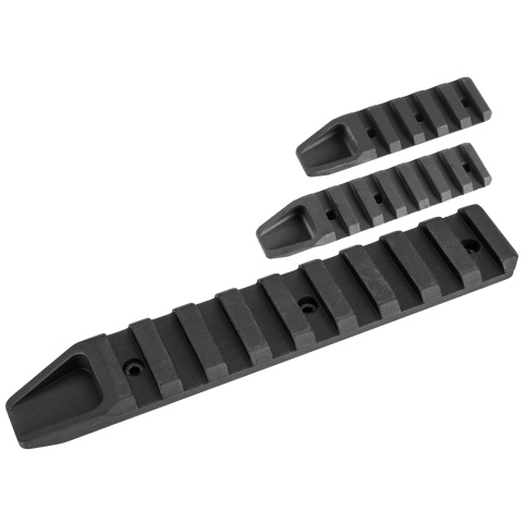 5KU Picatinny Rail Segment for Keymod Handguards - BLACK