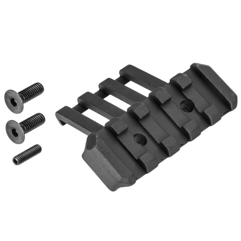 5KU One O'Clock Offset Side Rail Mount - BLACK