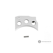 5KU Short Skeletonized Trigger for Hi-Capa GBB (Color: Silver)