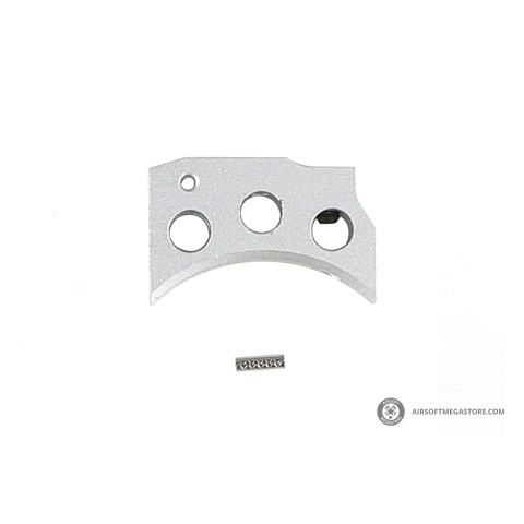 5KU Short Skeletonized Trigger for Hi-Capa GBB (Color: Silver)