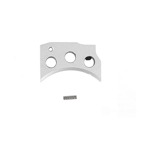 5KU Short Skeletonized Trigger for Hi-Capa GBB (Color: Silver)