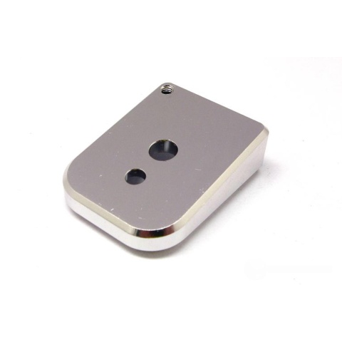 5KU Type 6 Magazine Base Cover for Hi-Capa Magazines (Color: Silver)