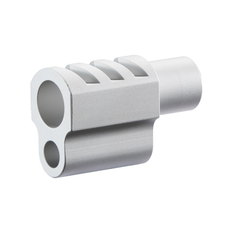 5KU Type 2 M1911 Compensator for Tokyo Marui 1911 Airsoft Pistols (Color: Silver)
