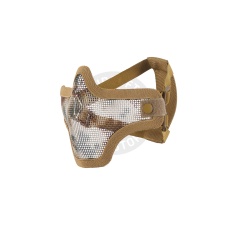 UK Arms Airsoft Tactical Metal Mesh Half Mask - JUNGLE DIGI