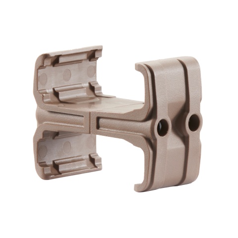 AMA Tactical PMag Double Magazine Link Clip (Color: Dark Earth)