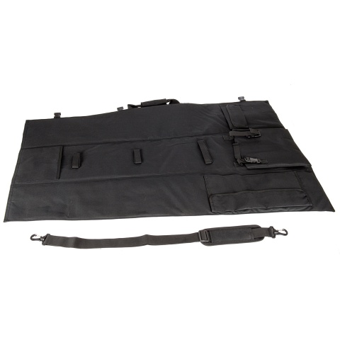 Airsoft Sniper Fishing Rod Tactical Gun Bag (Black)