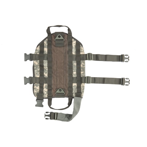 Tactical Training Molle Dog Harness (Size: Medium)
