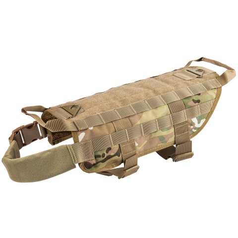 Tactical Training Molle Dog Harness (Size: Medium)