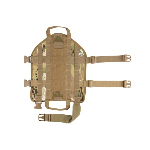 Tactical Training Molle Dog Harness (Size: Medium)