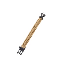 G-Force Multi-Function Survival Bracelet w/ Rope Cutting Tool, Whistle, and Fire Starter