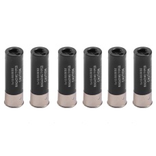 G-Force 15 Round Shotgun Shells for Multi & Single-Shot Airsoft Shotguns (Color: Black / Pack of 6)