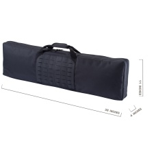 G-Force Laser Molle 39 Inch Gun Bag (Color: Black)