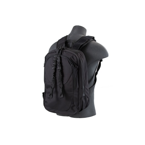 G-Force Dual Purpose Tactical Backpack & Vest (Color: Black)