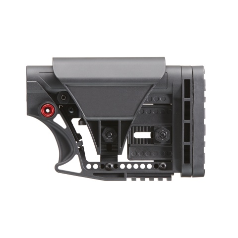 Adjustable Precision Sniper Stock for M4/M16 Airsoft AEG Rifles (Color: Black)