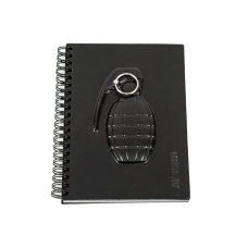 Spiral Bound 60 Page Tactical Grenade Notebook