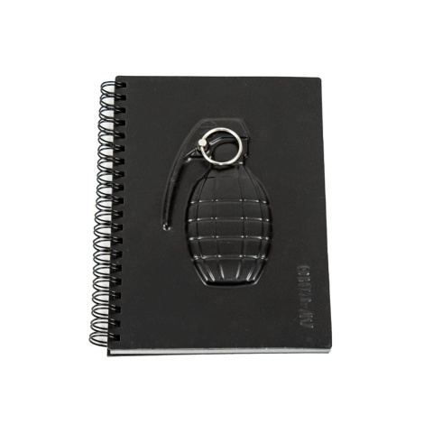 Spiral Bound 60 Page Tactical Grenade Notebook