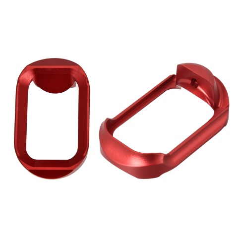 Universal Competition Magwell for G Series Airsoft GBB Pistols (Color: Red)