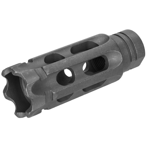 Atlas Custom Works Mini Talon Breacher Muzzle Brake Airsoft Flash Hider - BLACK