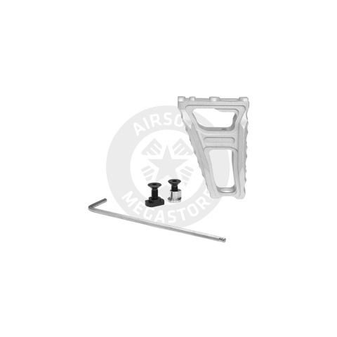 Atlas Custom Works RSAC Lightweight Foregrip for Keymod & M-LOK (Silver)