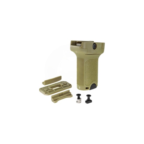 Atlas Custom Works BCM Vertical Grip for Picatinny, Keymod, & M-LOK (Tan)