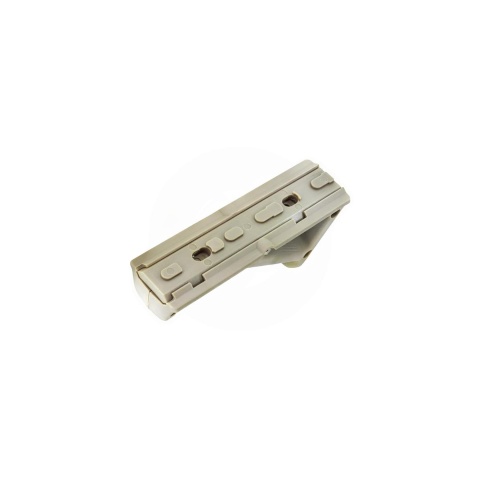 Atlas Custom Works MP Style Angled Foregrip for Picatinny, Keymod, & M-LOK (Tan)