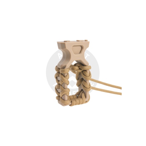 Atlas Custom Works Paracord Tactical Grip for Keymod & M-LOK (Tan)