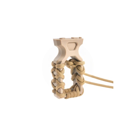 Atlas Custom Works Paracord Tactical Grip for Keymod & M-LOK (Tan)