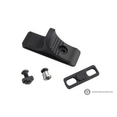 ACW-189-2 Serrated Aluminum MLOK & Keymod Handstop