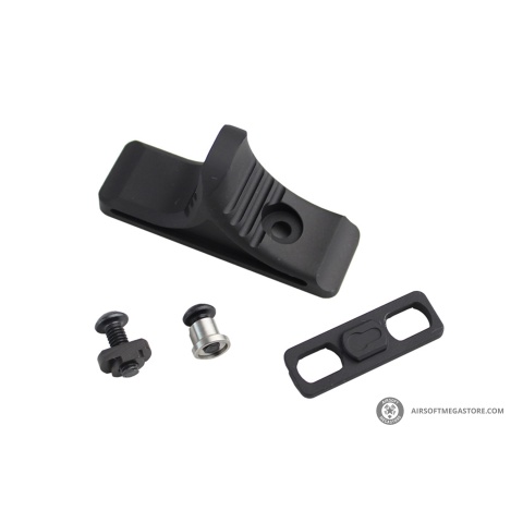 ACW-189-2 Serrated Aluminum MLOK & Keymod Handstop