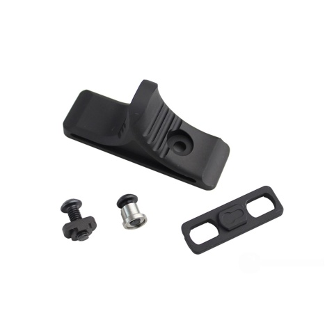 ACW-189-2 Serrated Aluminum MLOK & Keymod Handstop