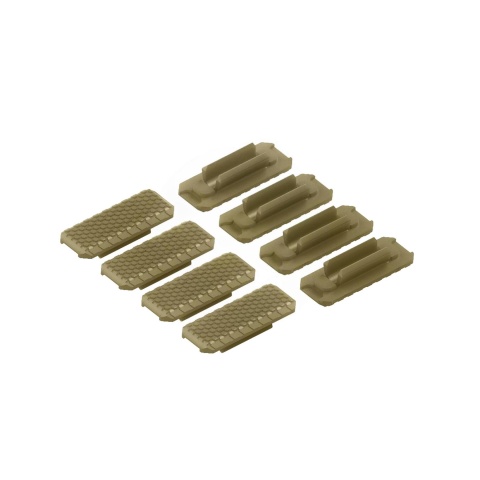 Atlas Custom Works Type 2 M-LOK Rail Cover Set (Tan)