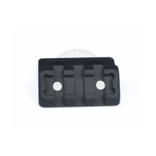 ACW Offset Light & Optic Mount for M-LOK Rails - Black