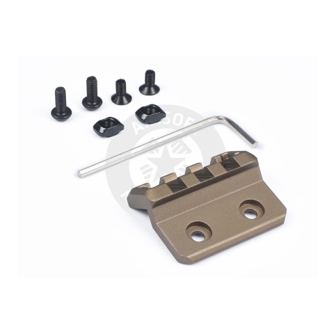 ACW Offset Light & Optic Mount for M-LOK Rails - Desert Tan