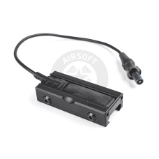 ACW Picatinny Rail Mount for Flashlight Pressure Switches - Black