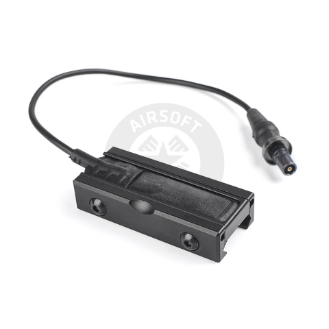 ACW Picatinny Rail Mount for Flashlight Pressure Switches - Black