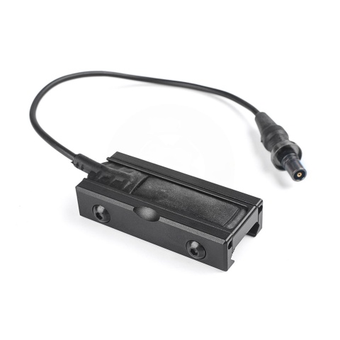 ACW Picatinny Rail Mount for Flashlight Pressure Switches - Black