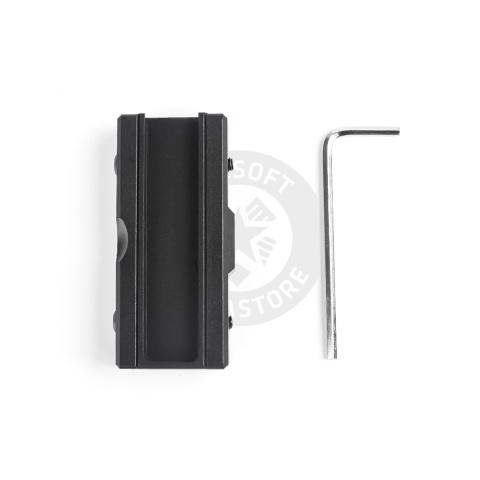 ACW Picatinny Rail Mount for Flashlight Pressure Switches - Black