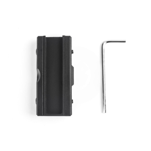 ACW Picatinny Rail Mount for Flashlight Pressure Switches - Black