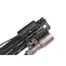 ACW Picatinny Rail Mount for Flashlight Pressure Switches - Black