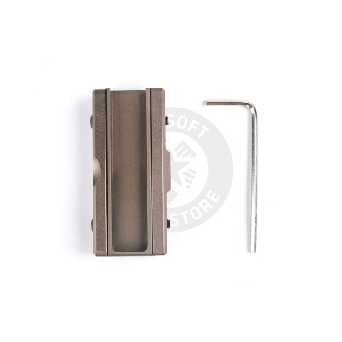 ACW Picatinny Rail Mount for Flashlight Pressure Switches - Desert Tan