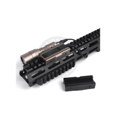 ACW Picatinny Rail Mount for Flashlight Pressure Switches - Desert Tan