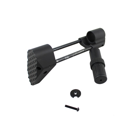 Atlas Custom Works Adjustable PDW Stock for M4 AEGs (Color: Black)